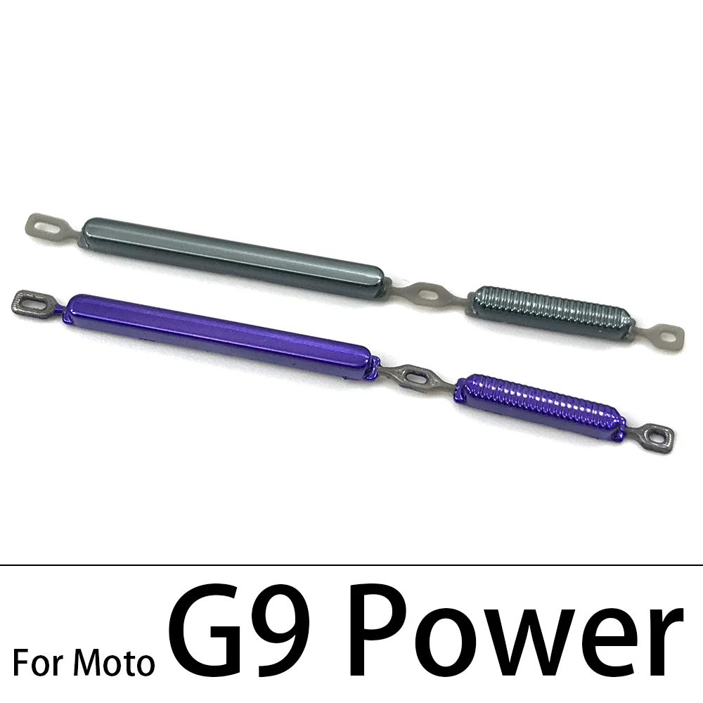 5 шт./лот для Moto G7 Power G9 G8 Plus Play Lite Боковая кнопка питания + Кнопка громкости |