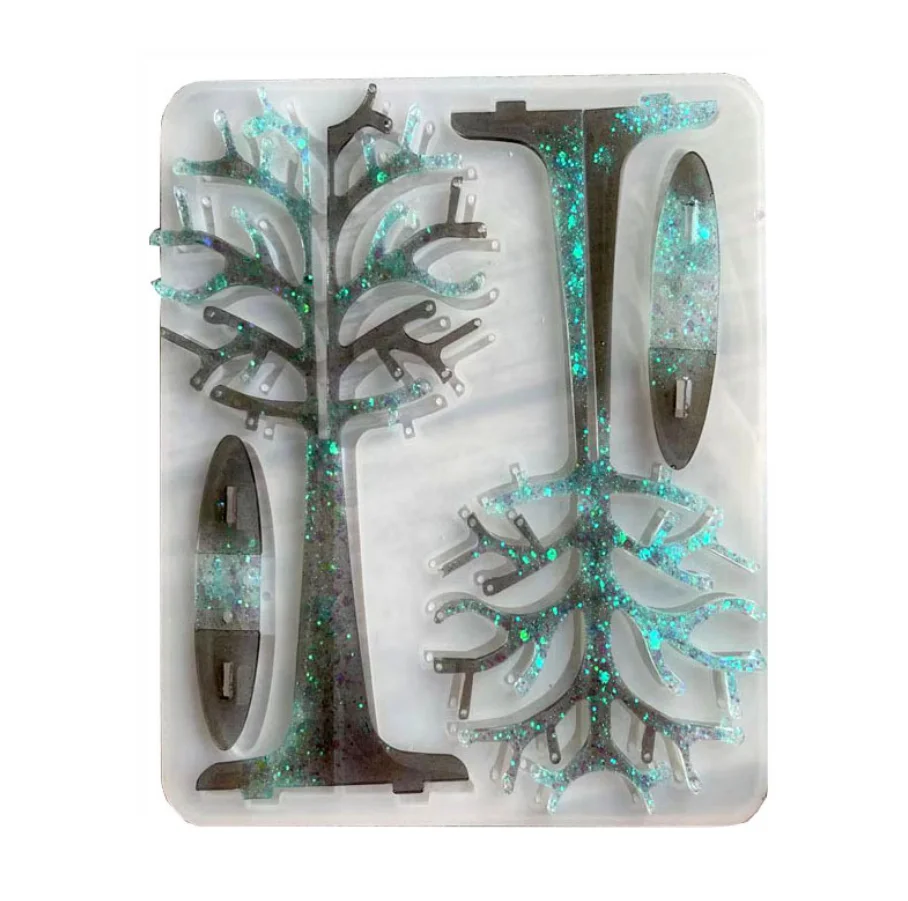 

DIY Christmas Tree Silicone Cake Mold For Baking Accessories Cupcake Decorating Kitchen Tools Art Resin Epoxy Mould