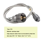 Удлинительная трубка для горелок CAMPINGMOON Z16, аксессуар для плиты, раздельная горелка, удлинитель, плоские газовые резервуары, соединительный провод