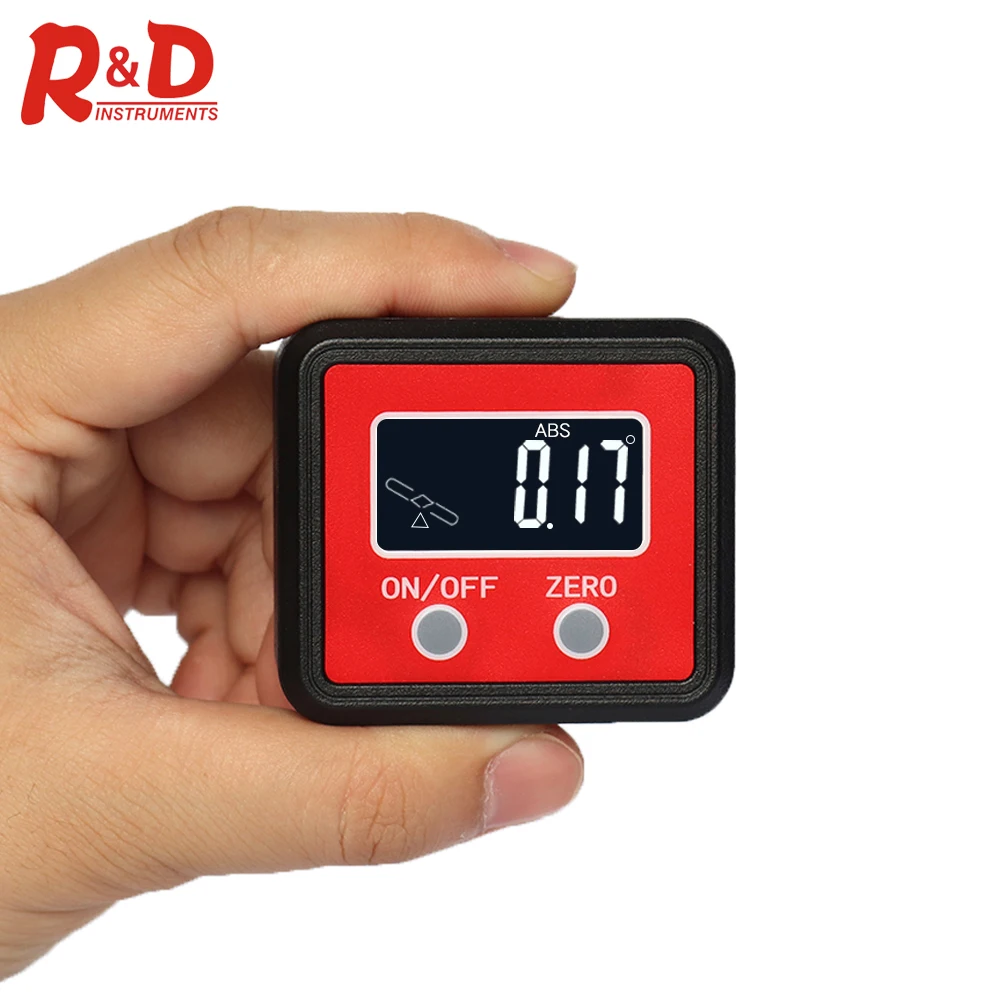 Угломер R & D универсальный уровень 360 градусов цифровой мини транспортир