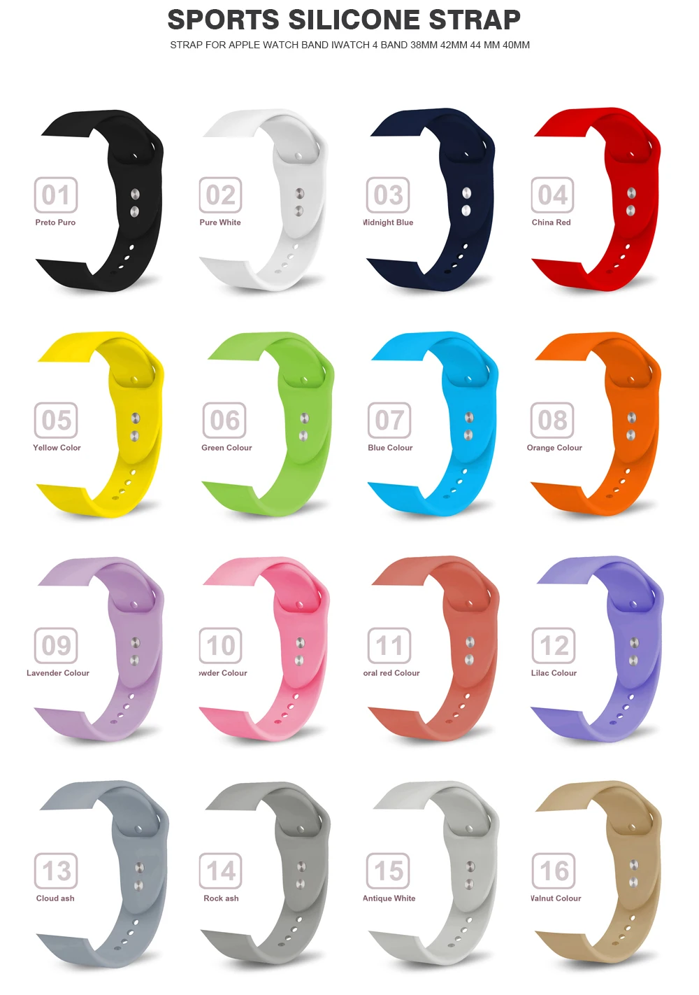 Мягкий силиконовый сменный спортивный ремешок для 38 мм Apple Watch Series1 2 3 4 5 42 мм наручный браслет ремешок для iWatch Sports Edition