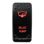 12 В 20 А24 В 10 А двойной красный светодиод 5P On Off кулисный переключатель SPST Трюмный насос водонепроницаемый для автомобиля, лодки, грузовика, автоматический выключатель