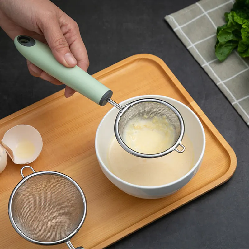 New Kitchen Multi-purpose Filter Spoon Stainless Steel Hot Pot Colander For Houseware Hangable Juice Filter For Kitchen Tools