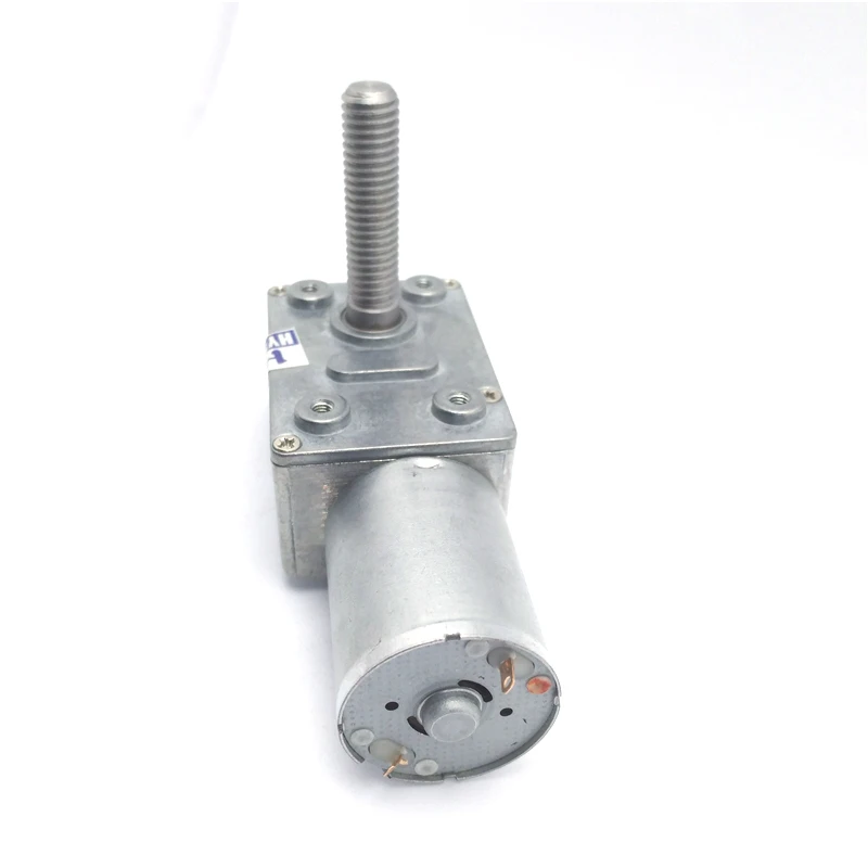 JGY-370 Shaft Length M8*33MM DC Gear Motor Reduction Speed PWM Controller High Torque Electric Self Lock
