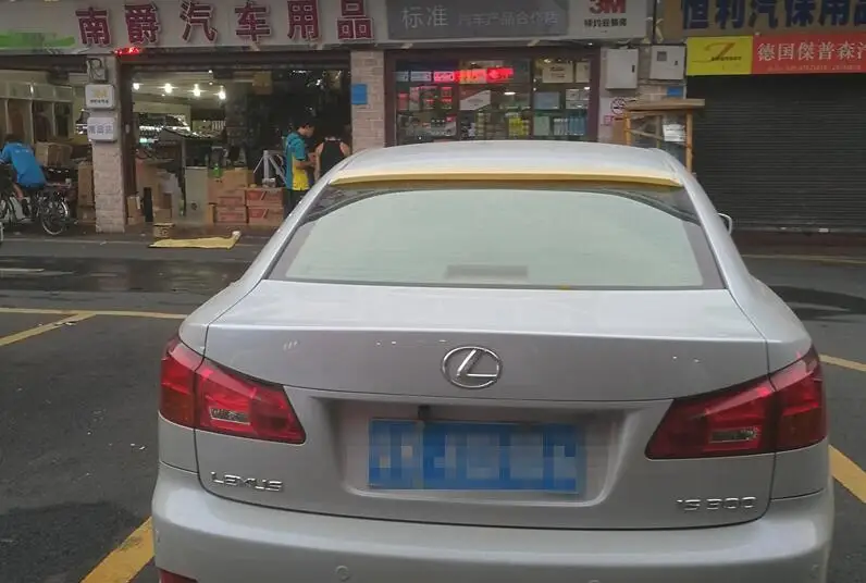 Спойлер на крышу для Lexus IS250 2006 2012 IS300 IS350 спойлер из АБС пластика цветной задний