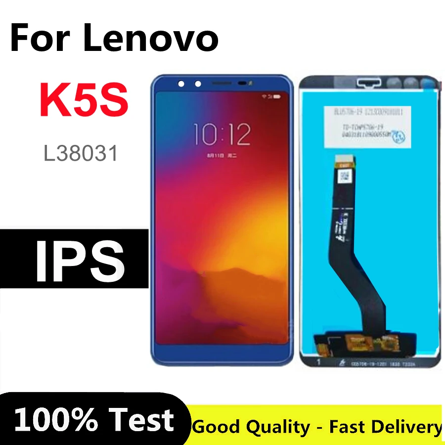 5 7 дюйма для Lenovo K5S ЖК-дисплей с сенсорным экраном дигитайзер в сборе L38031 K5s K5 S |