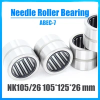nk10526 bearing 10512526 mm 1pc abec 7 solid collar needle roller bearings without inner ring nk10526 nk10526 bearing