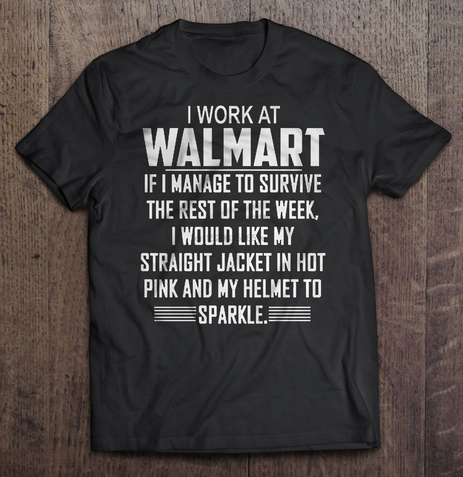 Мужская футболка я работаю в Walmart если могу пережить всю оставшуюся часть недели