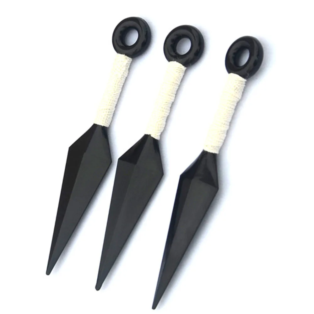 

Figures Anime Figure Kunai Hatake Kakashi Akatsuki Uchiha Itachi Cosplay Props Weapon Collection Plastic Model Kids Gifts