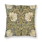 Наволочка для подушки 45x45 с цветочным 3D принтом для гостиной