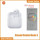 Новинка 2021, беспроводные наушники Xiaomi Redmi Buds 3 TWS, Bluetooth 5,2, наушники с шумоподавлением, IP54, водонепроницаемые наушники MIUI