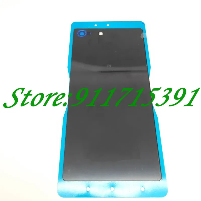 Задняя стеклянная крышка батарейного отсека с логотипом + NFC для Sony Xperia M5 E5603 E5606