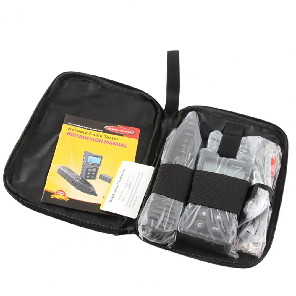 

Wire Checker LCD Display Cable Location Technology ABS POE Wire Checker for Tracing Ethernet LAN Wires Smart Home