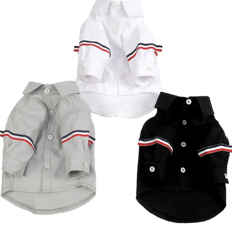 

Korean Style Cat Dog Clothes For Dogs Pet Shirts Puppy Clothing For Small Medium Dogs Shirt Pets Outfit Pet Dog Costume Bulldog