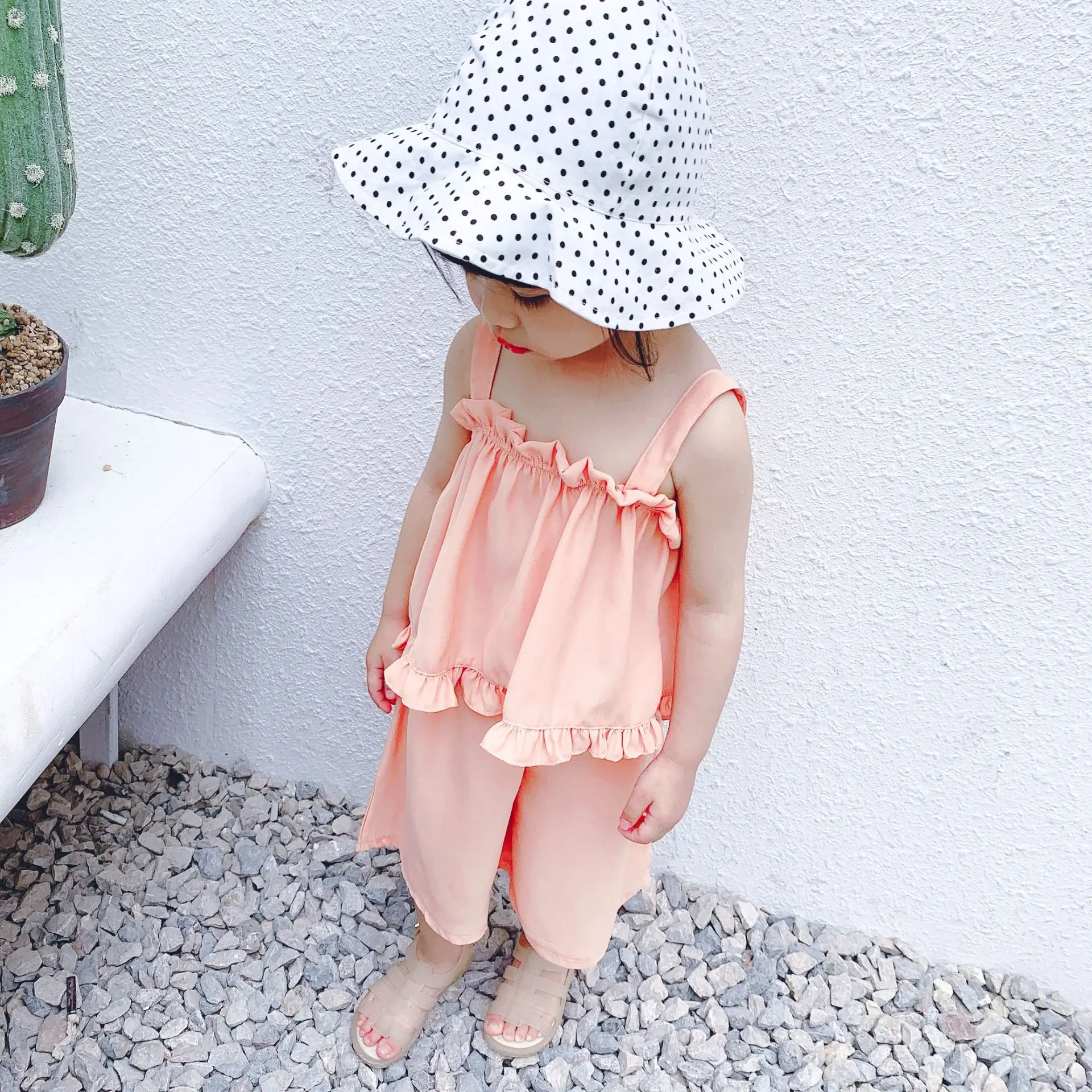 Шелковый однотонный комплект одежды для девочек 4 цвета детская одежда юбки из 2