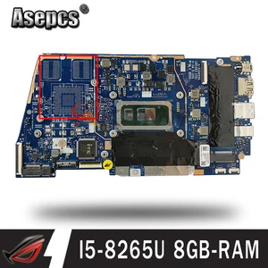 ux431fafn laptop motherboard for asus zenbook 14 ux431fa ux431fn ux431f original mainboard 8gb ram i5 8265u gm free global shipping
