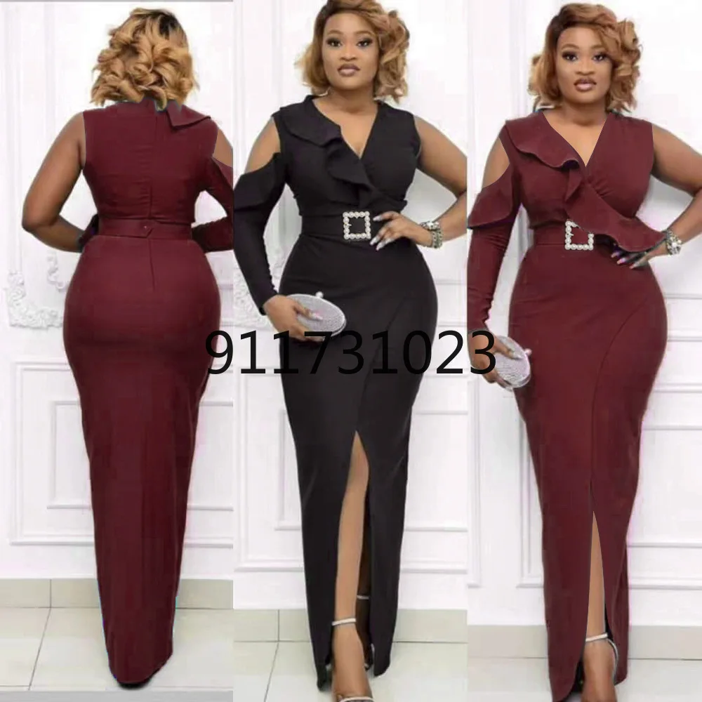 2021 African Dresses For Women Party Dashiki Clothing Trumpet Mermaid Long Maxi Dress Robe Africaine Femme Clothes Africa | Тематическая