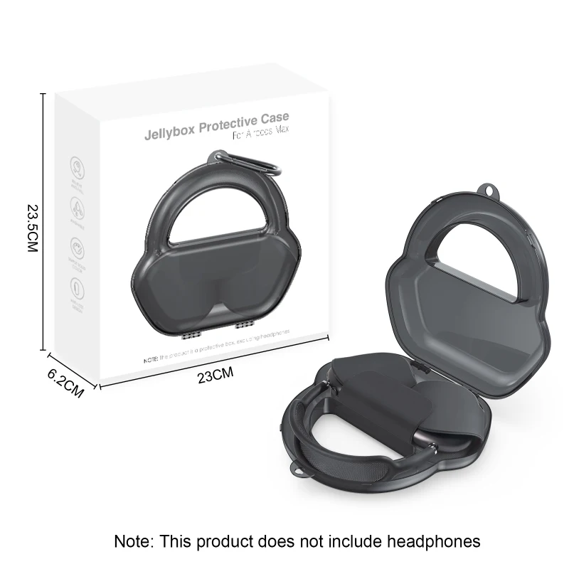 

For Airpods Max Storage Bag Case Headphones Travel Carry Pouch Box Headphone Accessories For Airpods Max