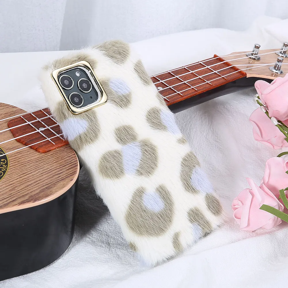 Чехол KISS с теплым плюшевым леопардовым принтом чехол для телефона huawei P30 P20 Lite Honor 9