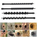 Дрель домашняя садовый Бур 40 мм60 мм * 800 мм длинное одинарное двойное сверло Земляной Бур инструменты для посадки