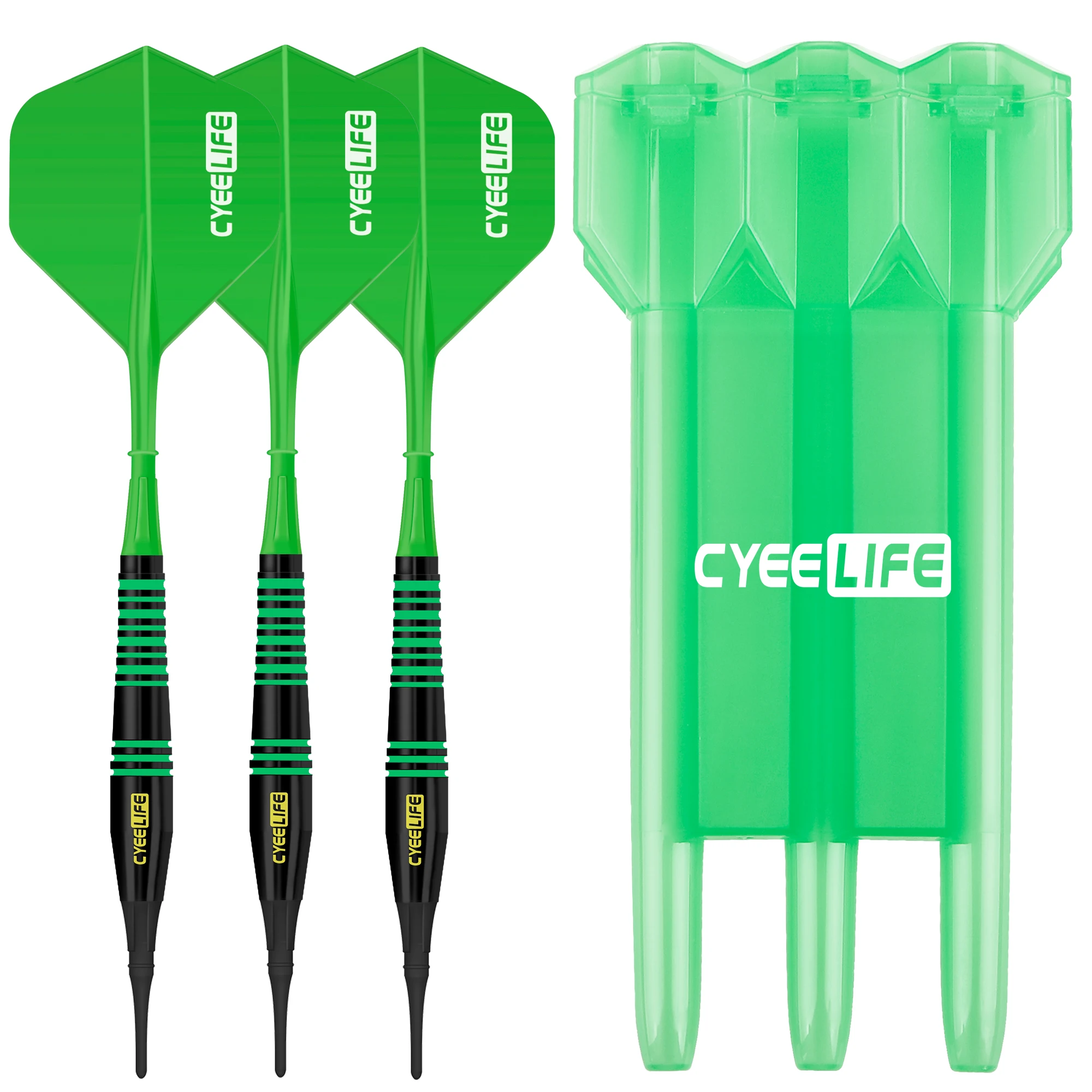 CyeeLife Высококачественные 3 шт. 18 г Профессиональные Дартс с мягким наконечником