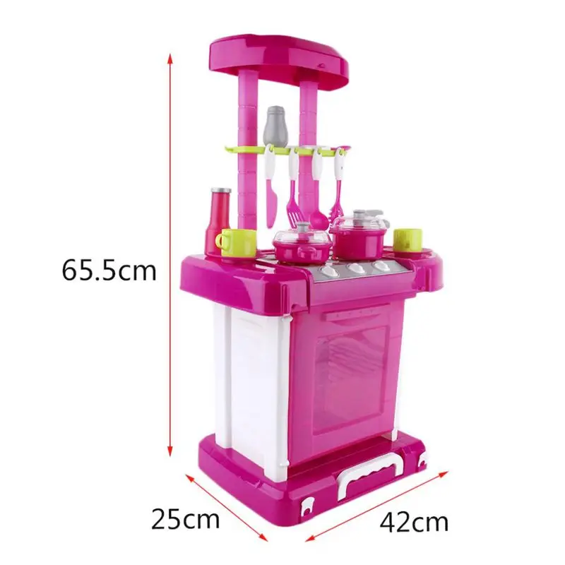 1 комплект портативная электронная детская кухня для приготовления пищи