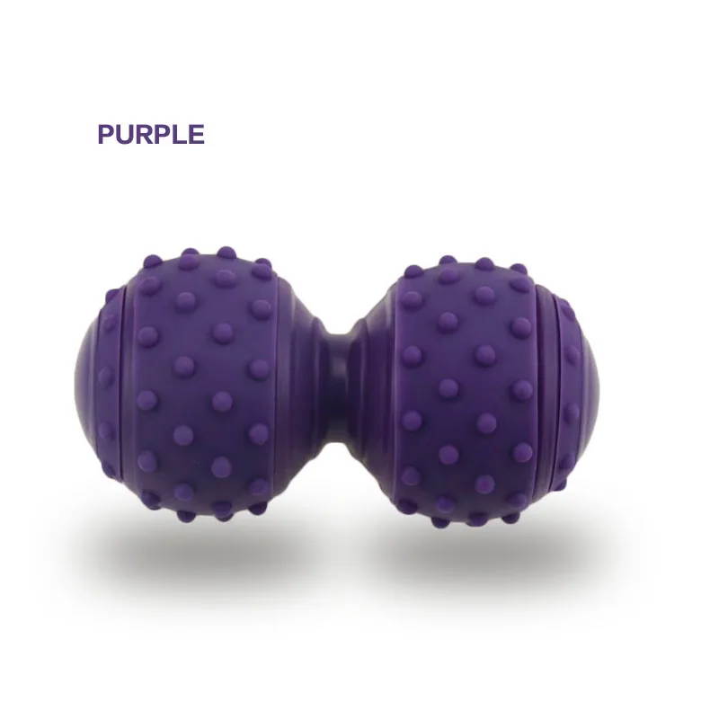 

Silicone Spiky Massage Ball Peanut Balls Yoga Rollers Body Massager Back Trigger Point Therapy Muscle Pain Body Tension Relief