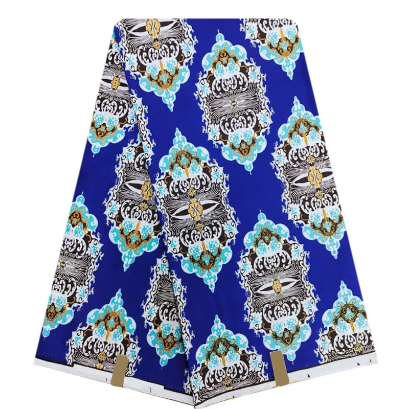 

2020 New Arrival Guaranteed Veritable Wax African Ankara Real Wax Ghana Wax 6 Yards Polyester African Printed Fabric