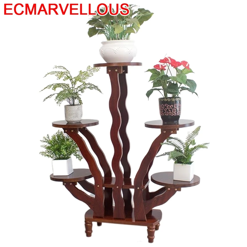 Настольная подставка для горшка с цветами украшения балкона Цветочная полка