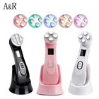 Radiofrecuencia лица Profesional Mesoterapia аппарат для микротоковой терапии уход за кожей лица светодиодный фотон подъема удаление морщин, уход за кожей