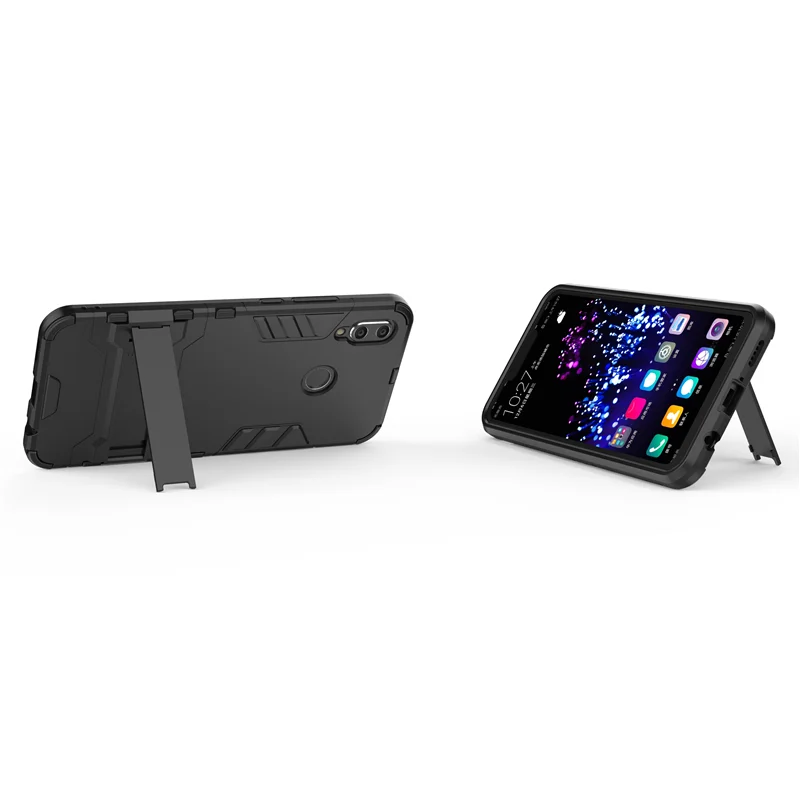 Чехол для Huawei P Smart + 2018 бронированный чехол телефона Nova 3i Бампер Жесткий задний