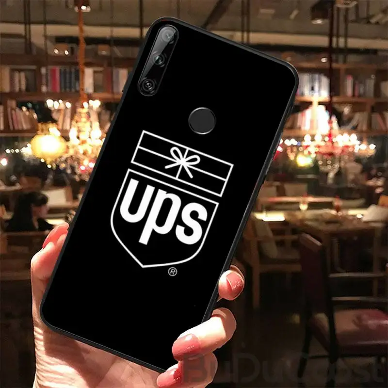 

CUCI Express TNT UPS pattern Phone Case For Huawei Y5 Y6 Y7 Y9 Prime Pro II 2019 2018 Honor 8 8X 9 lite View9