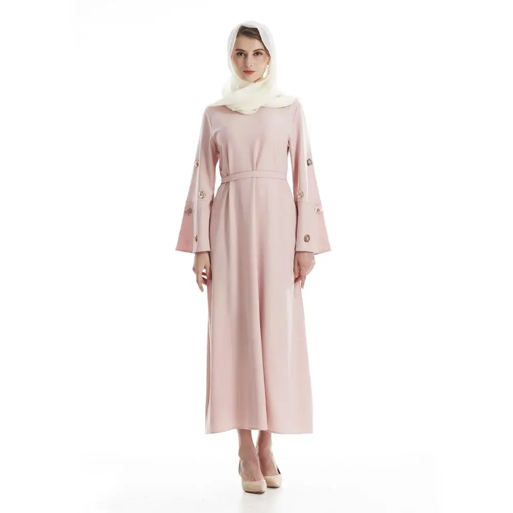 

Новое мусульманское платье формальное abaya Дубай хиджаб с цветочным узором платье из Дубая Пакистанская женская мусульманская одежда мусул...