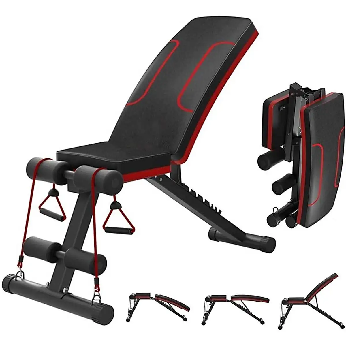 

Household Fitness Workout Gym Exercise Training Equipment Indoor Fitness Adjustable Fitness Stool Dumbbell Bench Sit Up Stool