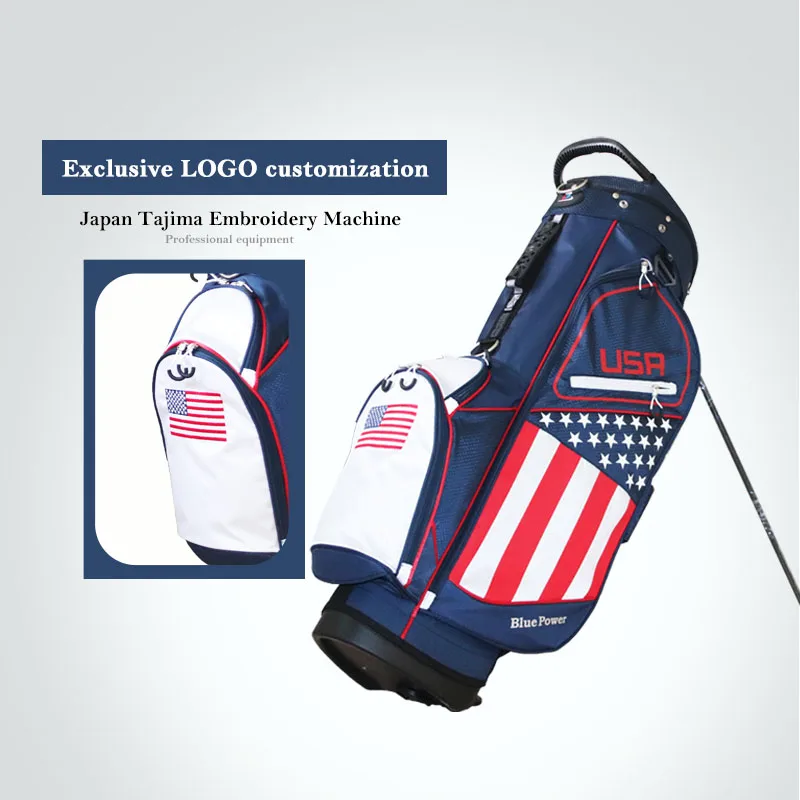 14 отверстие сумка для гольфа с подставкой легкая обувь мужчин и женщин клюшек