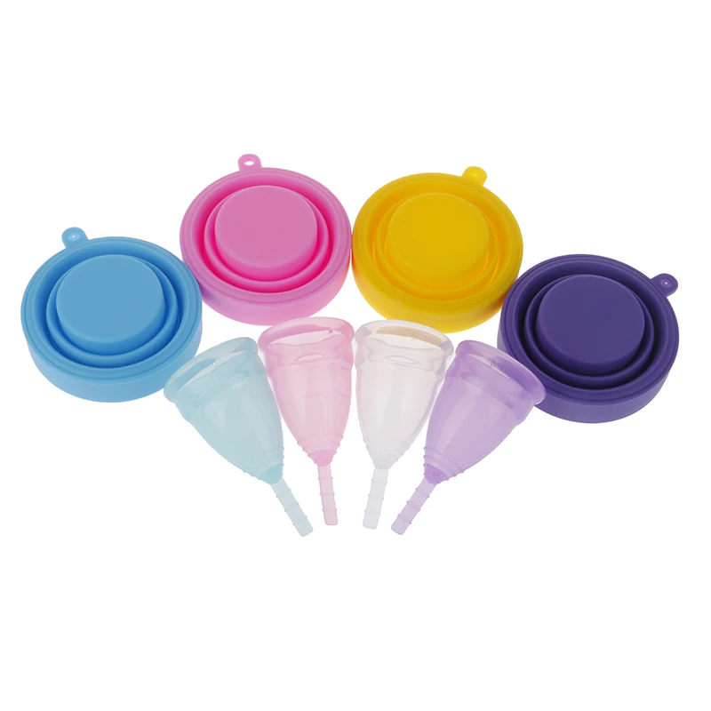 3 шт./компл. менструальная чаша медицинская силиконовая многоразовая женская