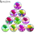 10 мм 12 мм 16 мм 20 мм 25 мм 30 мм 516 Красивая круглая бижутерия со стеклянными кабошонами 18 мм браслет с застежкой