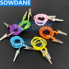 100 шт зубной Орто инструмент слюнявчик зажим цепь держатель для салфеток автоклавируемая Резина