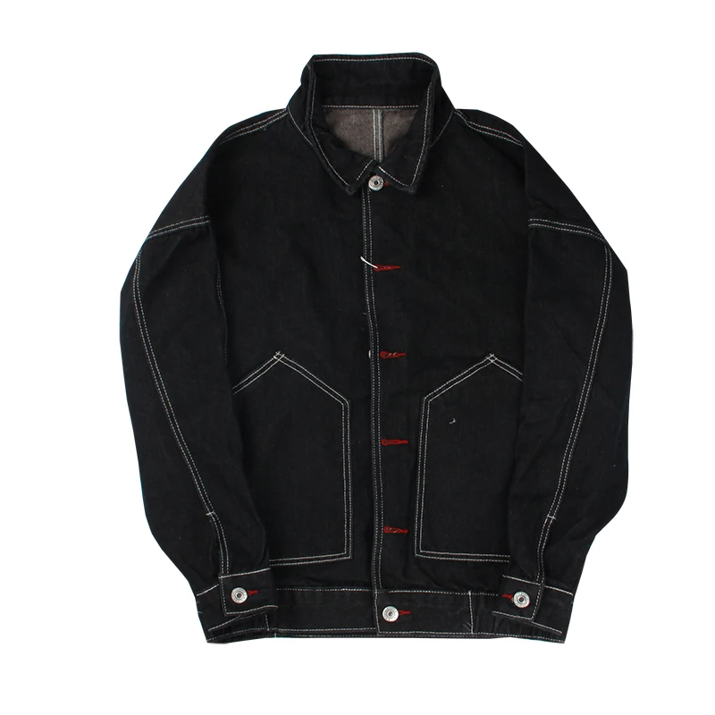 

Jackets Men Plus Size 4XL BF Denim Korean Fashion Harajuku Embroidery Loose Simple All-match Jacket Mens Vintage Ulzzang Coats