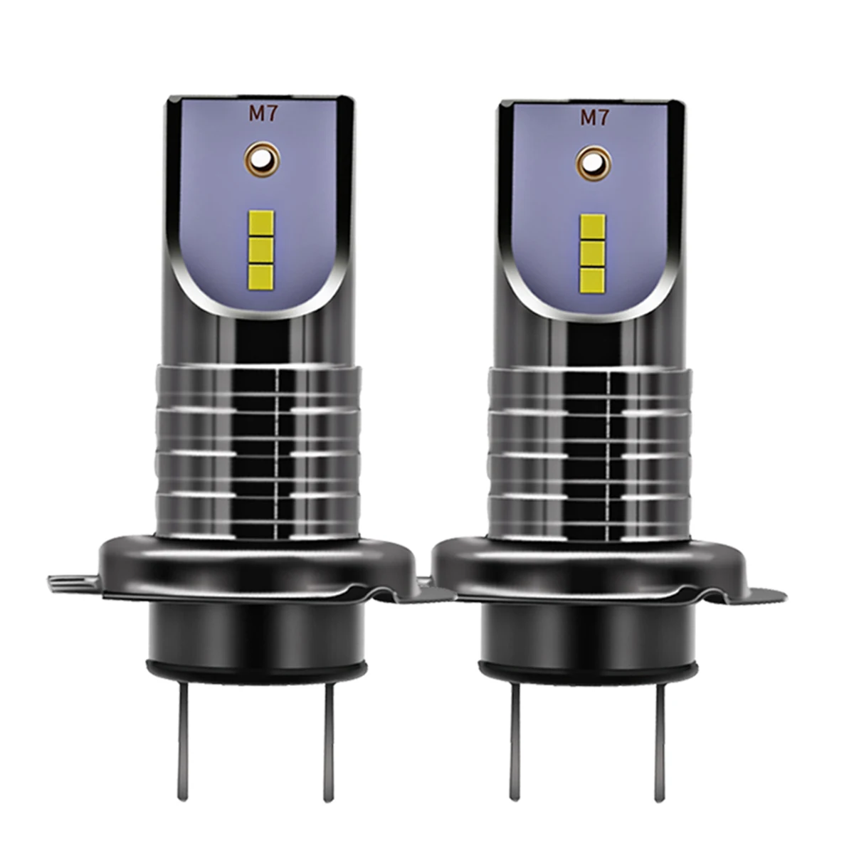 

2Pcs LED Car Headlight Bulbs Conversion Kit Fog Driving Light Cool White 6000K 7200LM 50W Per Kit