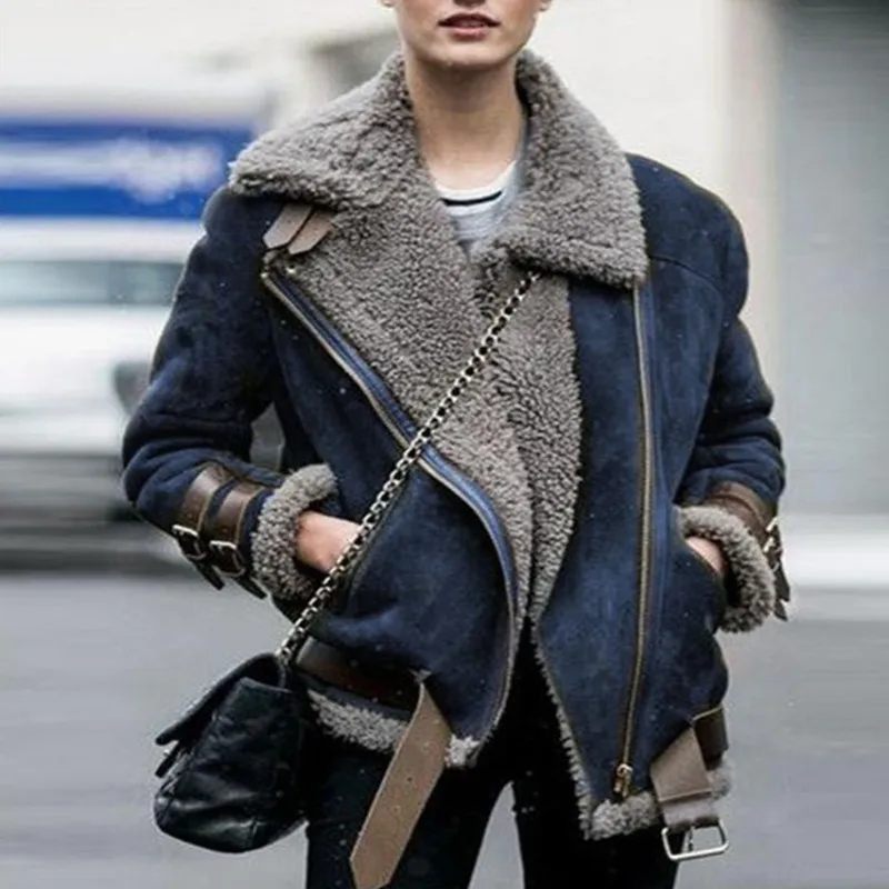 Осенне-зимняя женская куртка из флиса длинная теплая Женская с капюшоном большие