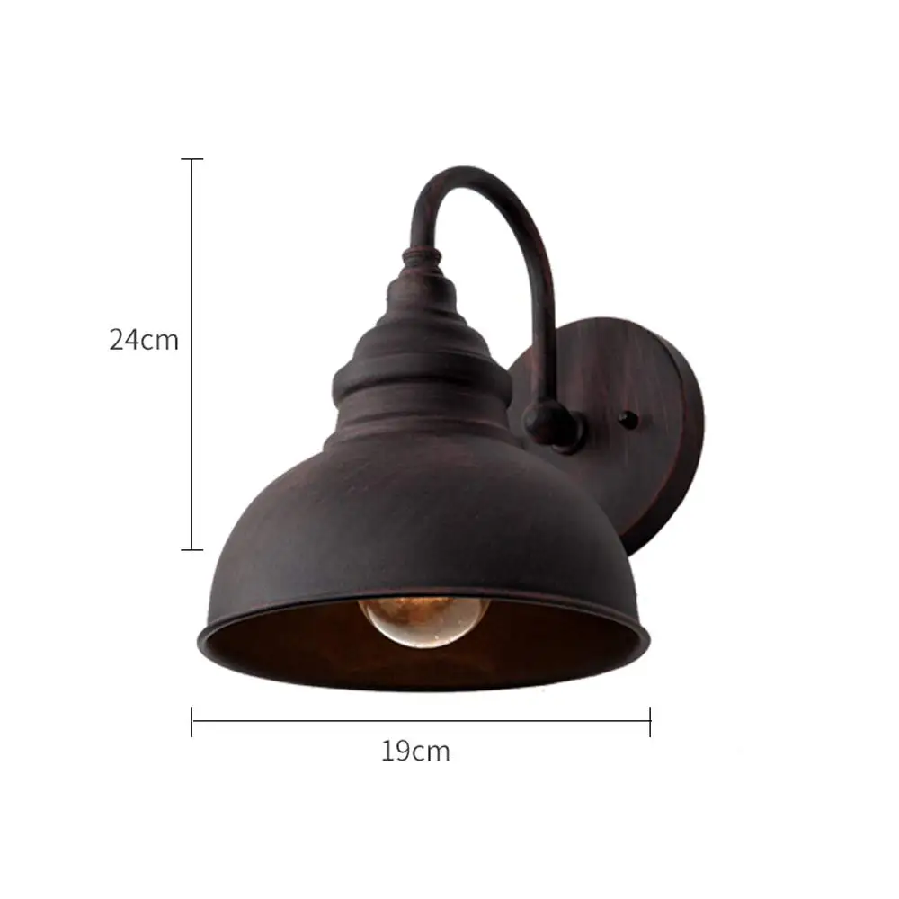 

Outdoor Wall Lamps Garden Lights Waterproof Bedside Retro Lamp Industrial Decor Dining Room Bedroom Creative Decoration Light