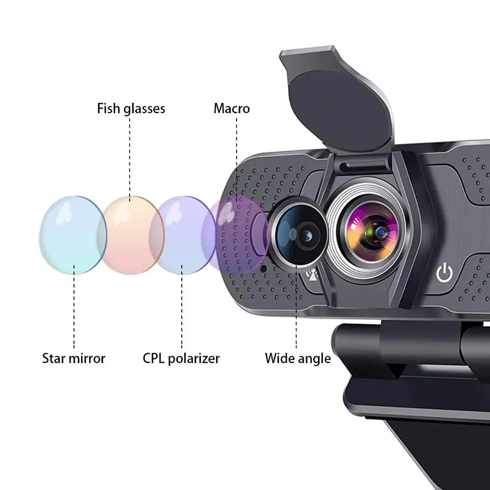 веб камера Full HD 1080P 4K USB вебкамера с микрофоном web camera Эра ПК со встроенным