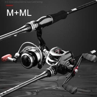 ourbest spinning lure rod 2 sections 1 651 82 12 4m casting fishing rod pole 2 tips m ml bass fishing tackle bait wt 5 30g