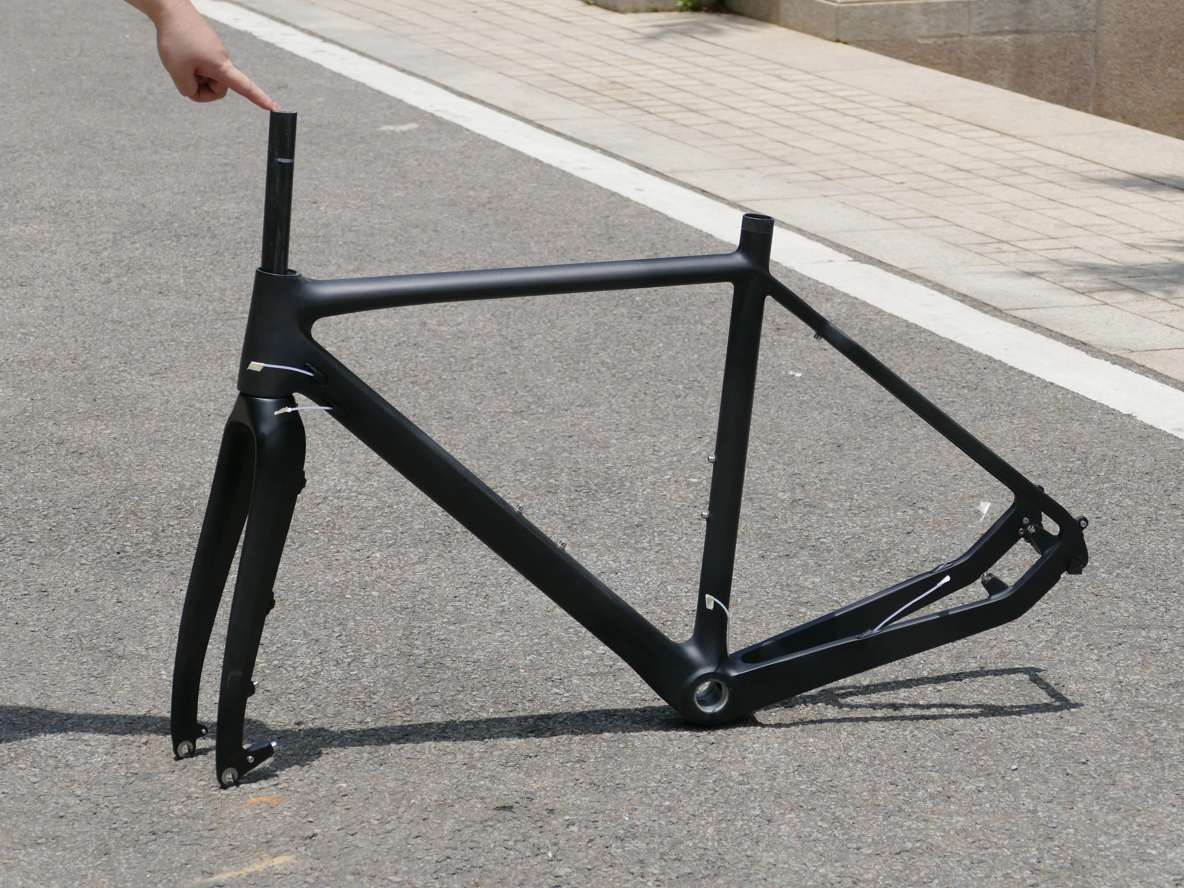 FR 603 Высококачественная новая полностью карбоновая велосипедная Рама для