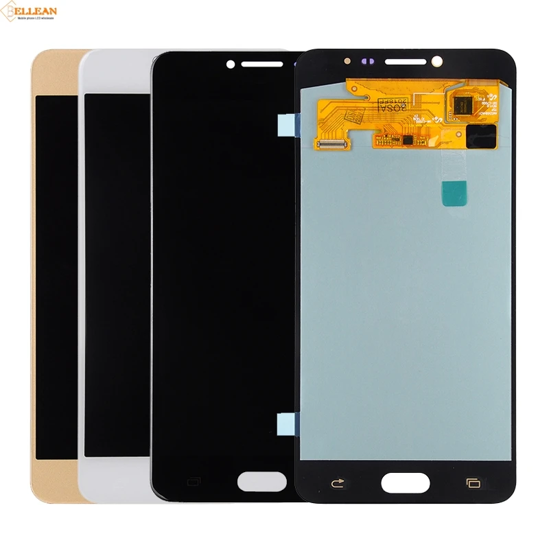 Catteny настроить C7000 Lcd для Samsung Galaxy C7 ЖК дисплей экран с сенсорной панелью