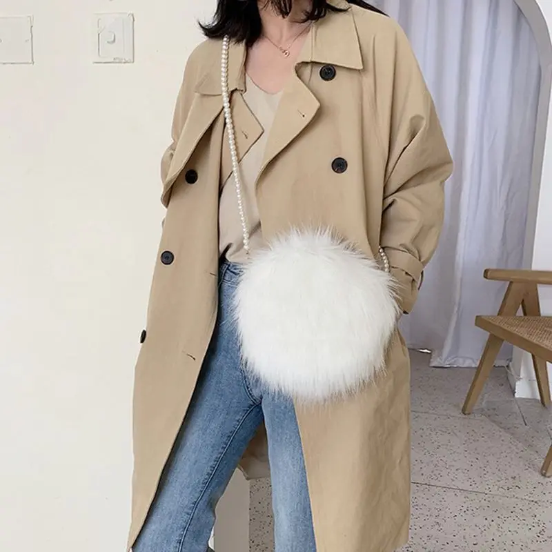 

Женский кошелек из искусственного меха, сумка через плечо, сумка через плечо