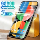 Гидрогелевая пленка с полным покрытием для google pixel 5a, pixel5a, 5g, 6,34 дюйма, 2021 hd, защита от царапин, защитная пленка для экрана, не стекло, 3 шт.