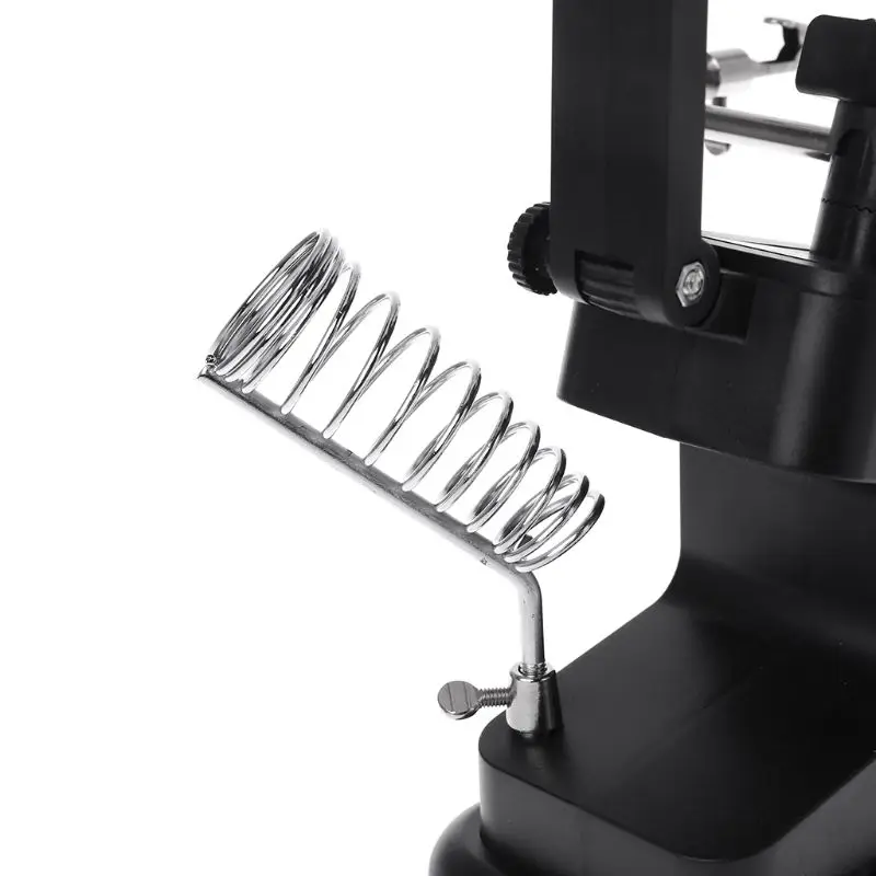 

W0YD Multifunctional 3X/4.5X/25X Welding Magnifying Glass LED Light Auxiliary Clip Loupe Desktop Magnifier Soldering Iron Repair