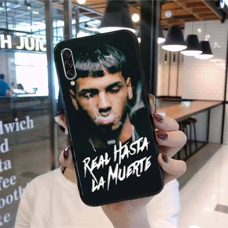 

Rapper Anuel AA Real Hasta La Phone Case For Samsung Galaxy M10 20 30 A 40 50 70 71 6S A2 A6 A9 2018 J7 CORE PLUS STAR S10 5G C8